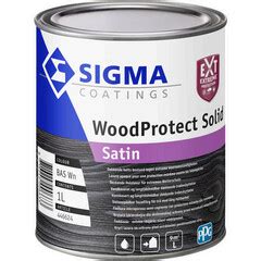 Sigma WoodProtect Solid Satin WB Kopen Sigma Coatings