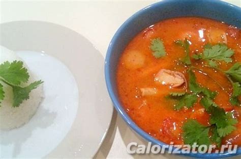 Суп том ям - калорийность, состав, описание - Calorizator.ru