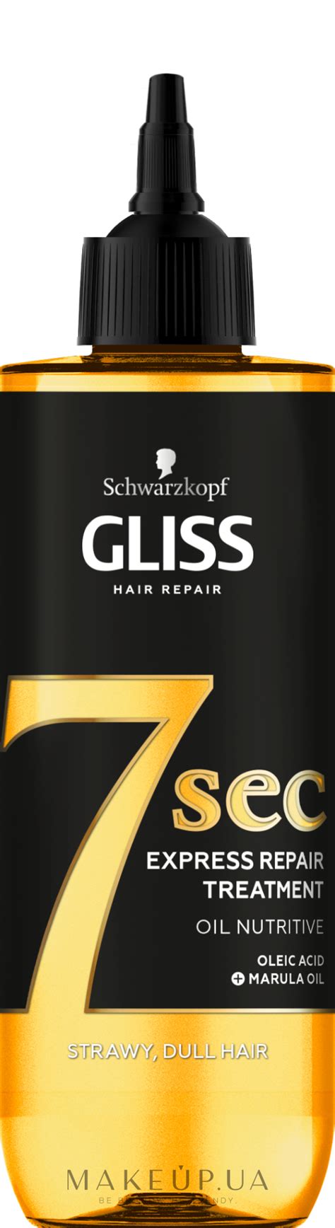 Gliss Oil Nutritive - Экспресс-маска 7 секунд для тусклых волос: купить ...