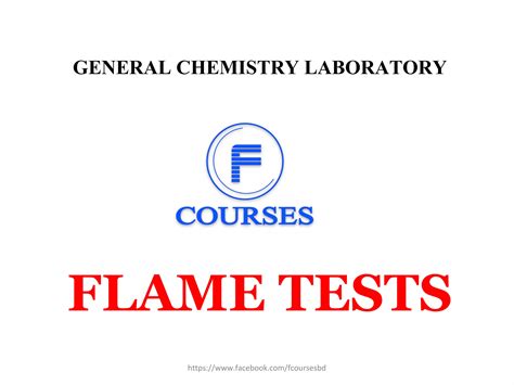 Flame Test Theory Explained Ppt