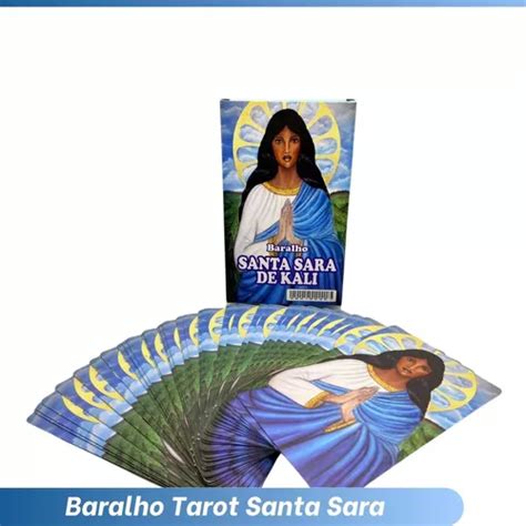 Baralho Cigano Santa Sara Kali Colorido 36 Cartas Manual MercadoLivre