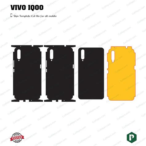 Vivo Iqoo Cut File Template Vector