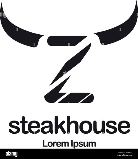 Steakhouse Logo Design Concept Stock Vector Image & Art - Alamy