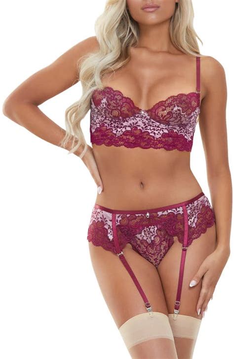 Burgundy Sexy Lingerie Rack Nordstrom