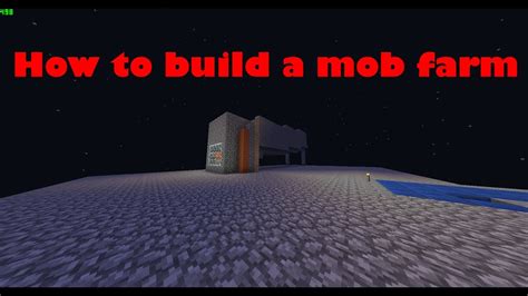 How To Build A Mob Farm 1 19