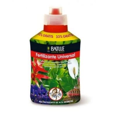 Fertilizante Universal 400 Ml Batlle El Montecito Garden Center