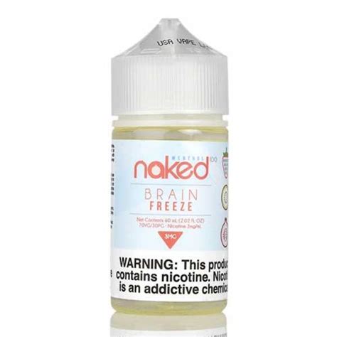 Naked Menthol Brain Freeze Ml Mg VapeStation