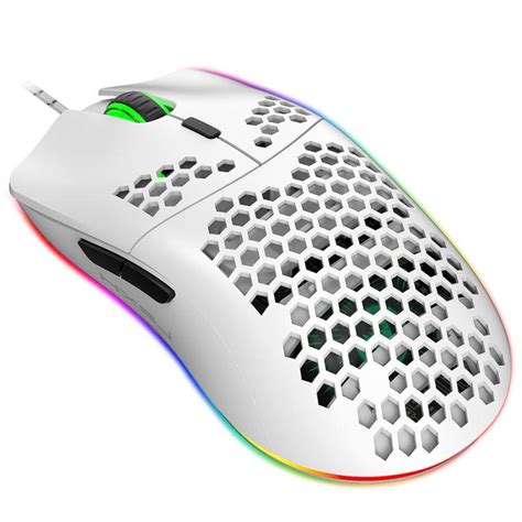 Hxsj Mouse Gamer J Jogo Mouse Dispositivo De Cabo Usb Rgb