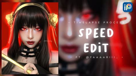 Speed Edit Ft Faaaariii As Yor Forger Ibis Paint X Smudge Edit