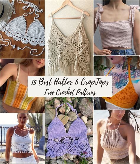 15 The Best Crochet Halter Tops Free Crochet Patterns Top Free Crochet