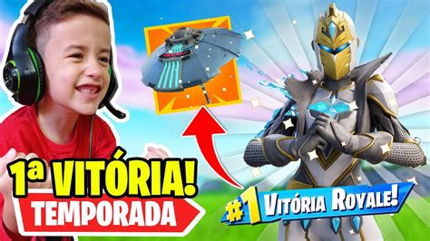 Minha Primeira Vit Ria Da Tempora Og Ra Z No Fortnite Youtube