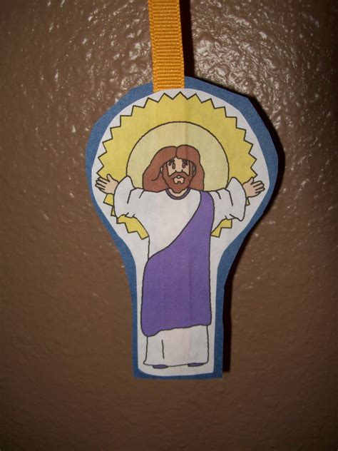 April S Homemaking Jesus Ascension Craft