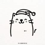 Easy Cute Cat Drawing Ideas