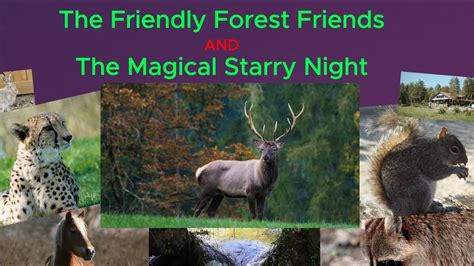 The Friendly Forest Friends Easy English YouTube