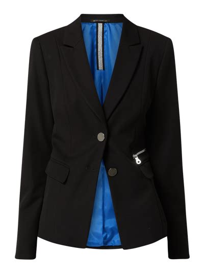 Betty Barclay Blazer Mit Zip Detail Black Online Kaufen