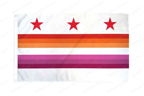 Washington D C Lesbian Pride Flag X Lgbtq Indoor Outdoor