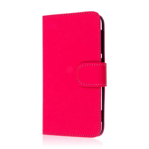 For Htc Desire Eye Pu Leather Credit Id Card Flip Wallet Wrist Strap