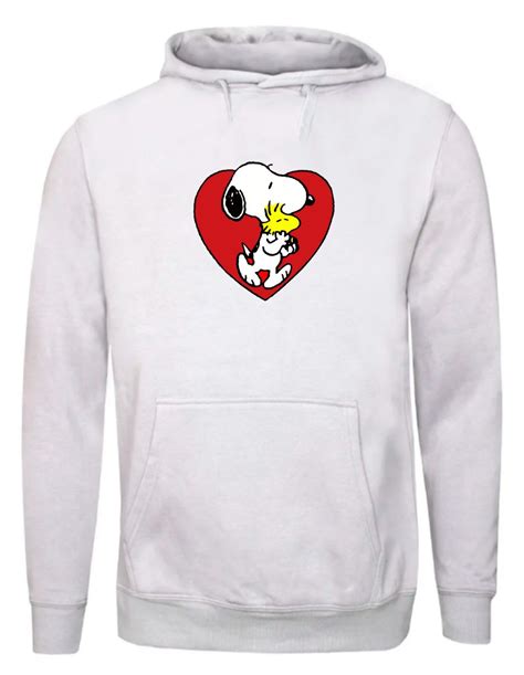 Poler N Snoopy Coraz N Unisex Estampado Algod N Printed