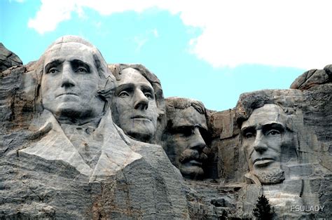 "MOUNT RUSHMORE PRESIDENTS " by FSULADY | Redbubble