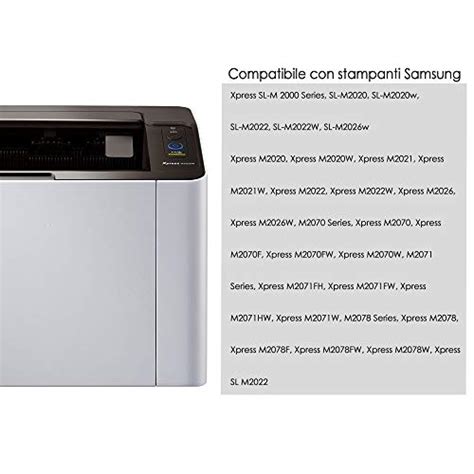 2 Toner Alphaink Compatibile Con Samsung MLT D111 Versione Da 1800