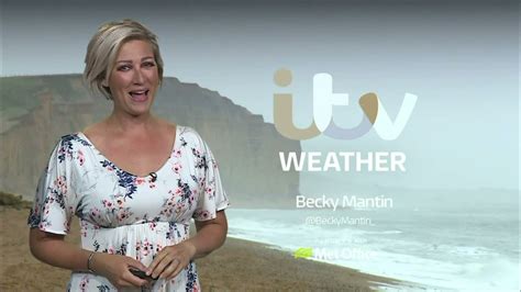 Becky Mantin - ITV Weather 28th June 2021 - YouTube