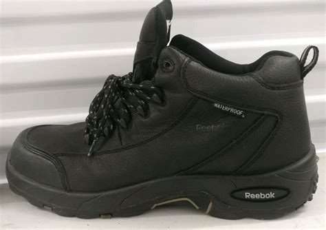 Reebok Tiahawk Rb4555 Mens Blk Waterproof Comp Toe Sport Hiker Work