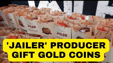 Rajinikanth S Jailer Producer Gift Gold Coins To More Than People