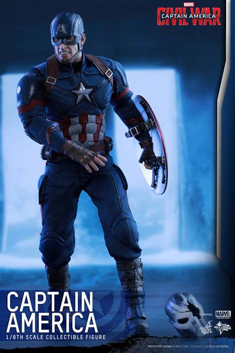 新品消息 Hot Toys美國隊長 英雄內戰美國隊長Captain America 人偶 Toys Zone D 玩具兄弟 Figures Price List Reviews