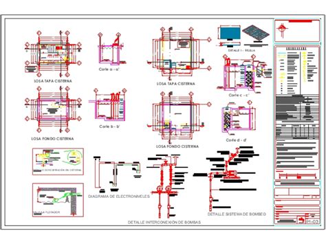 Cisterna Pluvial En AutoCAD Descargar CAD 548 78 KB Bibliocad