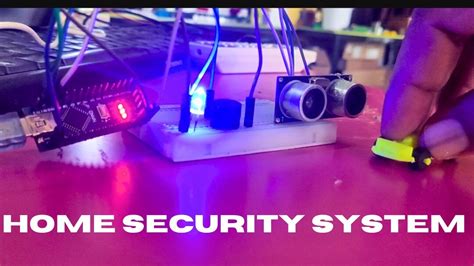 How To Use Ultrasonic Sensor With Arduino Home Security System