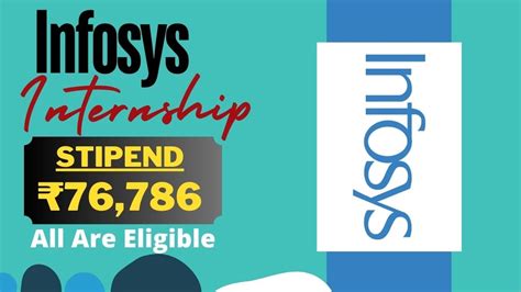 Infosys Big Internship 2024 Stipend ₹76786 All Are Eligible