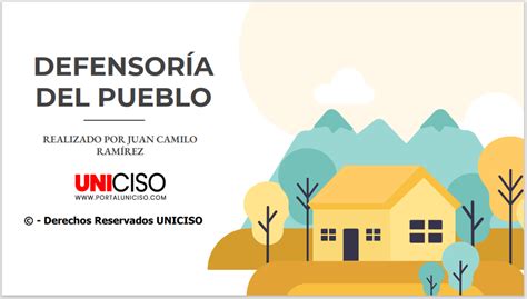 Defensor A Del Pueblo Portal Uniciso