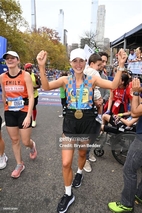 Claire Holt Finishes The 2022 Tcs New York City Marathon On November