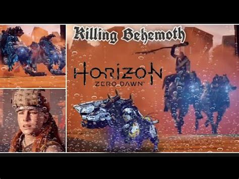 Horizon Zero Dawn Terror Of The Sun Defeat The Behemoth Easy Way