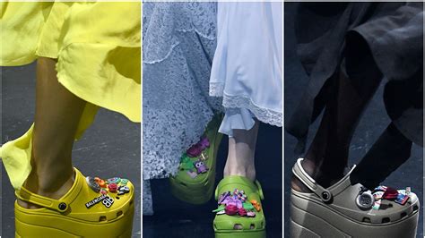 Balenciaga Shows Platform Crocs at PFW | Teen Vogue