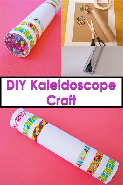 DIY Kaleidoscope Craft Tutorial for Kids [Step-by-Step Pictures]