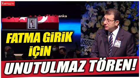 Ekrem İmamoğlundan etkileyici veda Fatma Girik i belediye