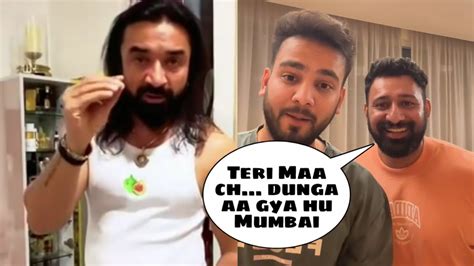 Elvish Yadav Rajat Dalal Reply Ajaz Khan Carry Minati Fight Controversy