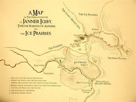 wingfeather map  kids study