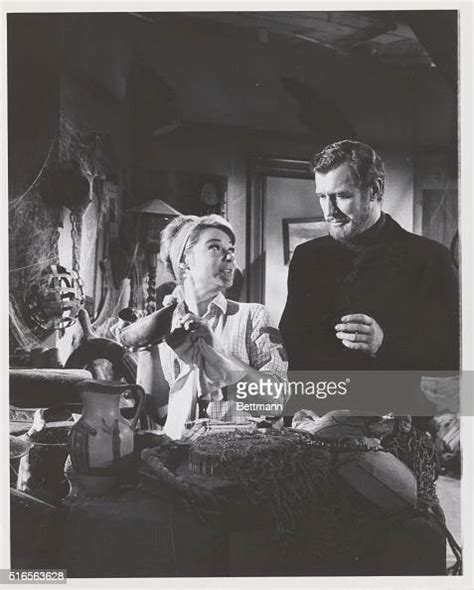 Hope Lange And Edward Mulhare In A Scene From The Ghost And Mrs Muir