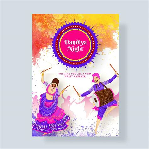 Dandiya Night Vector Art, Icons, and Graphics for Free Download