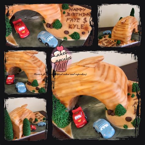 Disney Cars Themed Cake - CakeCentral.com