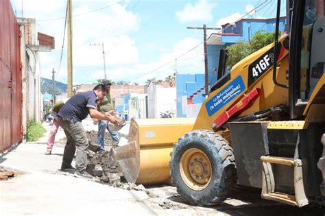 Terminada la Rehabilitación con Concreto Hidráulico en calle Pino