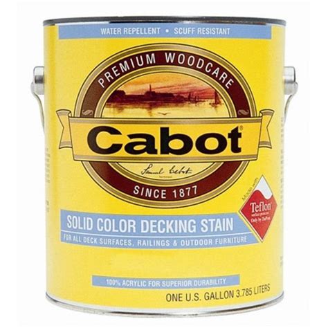 Valspar Brand 1 Gallon Neutral Base Solid Color Decking Stain 140 1806