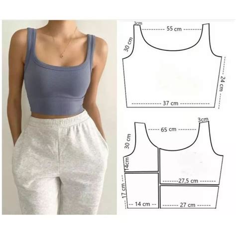 Moldes De Costura Patrones Para Crop Top