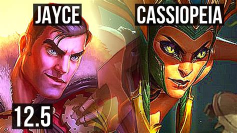 Jayce Vs Cassiopeia Mid 24m Mastery 6 Solo Kills 500 Games