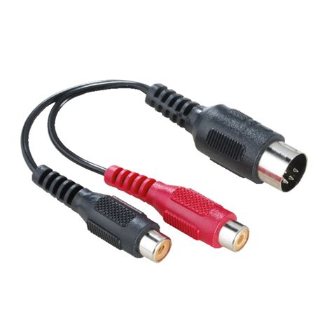 Adaptor Audio Mufe Mam Rca Muf Din Cu Pini Hama