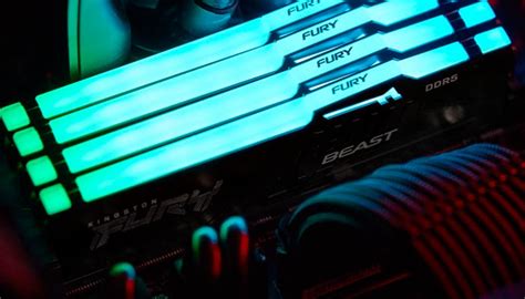 MEMORIA DDR5 32GB 5600 CL40 FURY BEAST RGB BLACK Memory Kings Lo