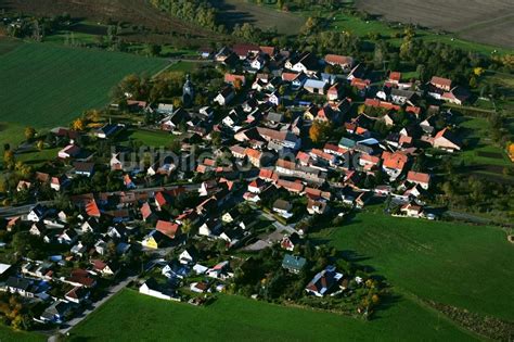 Artern Unstrut Von Oben Stadtansicht Vom Innenstadtbereich In Artern