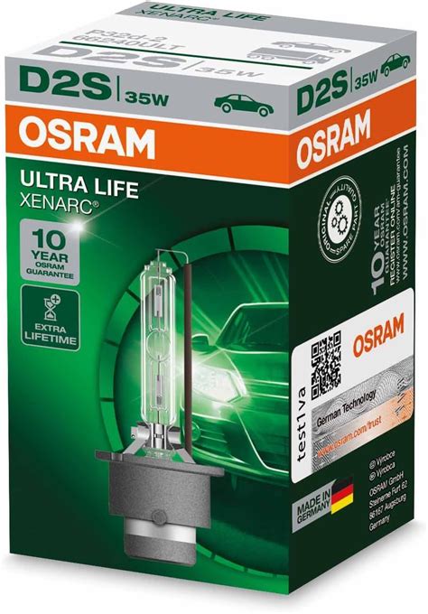 Osram Xenarc Ultra Life D S Hid Xenon Discharge Bulb Discharge Lamp